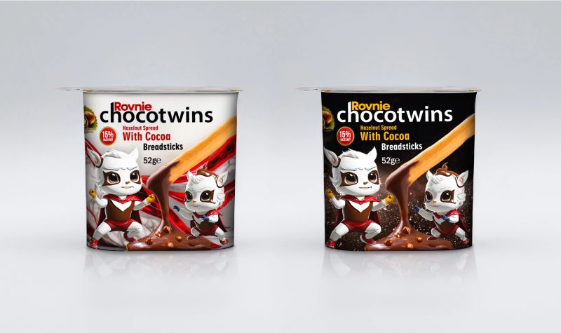 CHOCOTWINS Hazelnut Spread with Cocoa 52gr 24pack