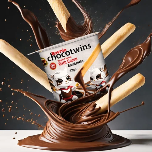 CHOCOTWINS Hazelnut Spread with Cocoa 52gr 24pack